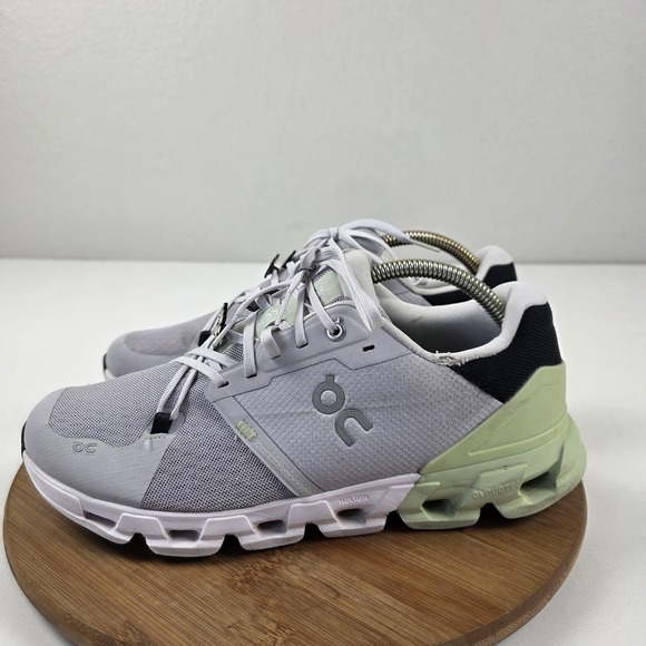 On Running Cloudstratus Shoes Mens Size 10 Gray Green Running Athletic Sneakers